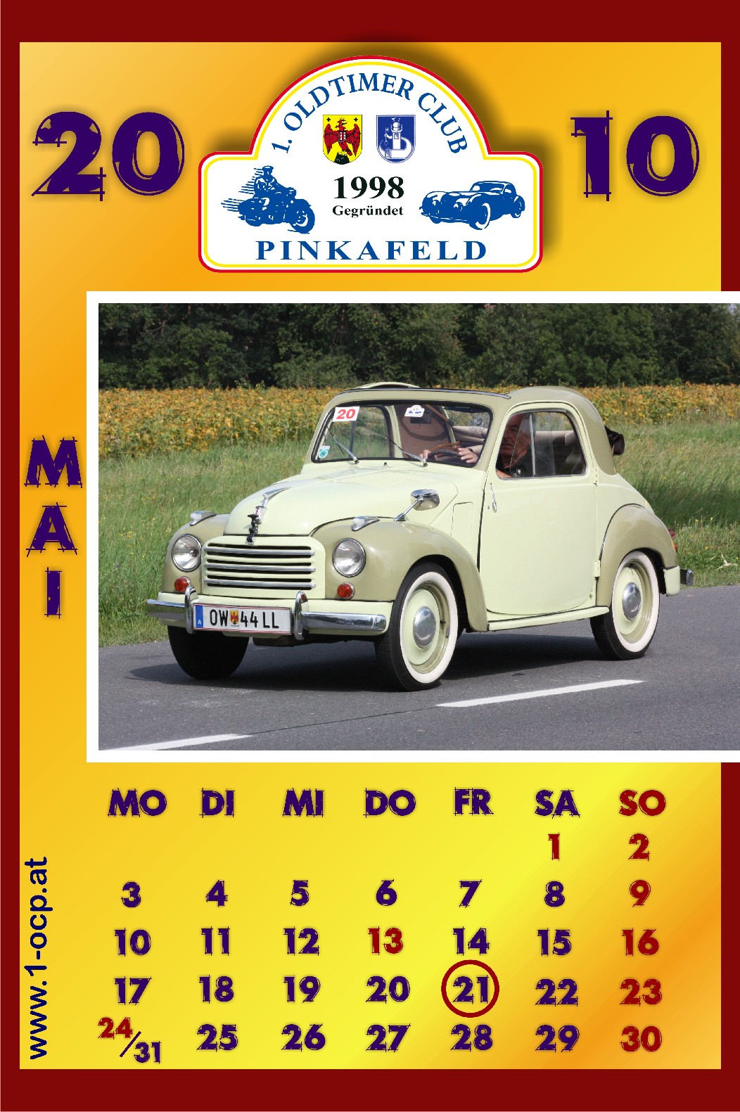 Oldtimerkalender 2010